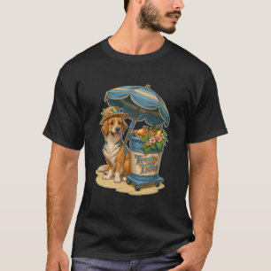 Treats Over Tides Beach Dog Summer T-Shirt