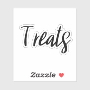 Treats Storage Sticker