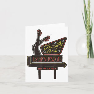 Treaty Oak Revival Card