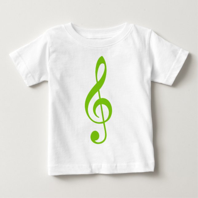 Treble Clef Baby T-Shirt (Front)