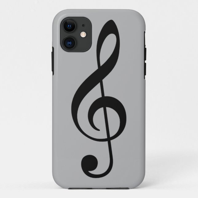 treble clef icon Case-Mate iPhone case (Back)