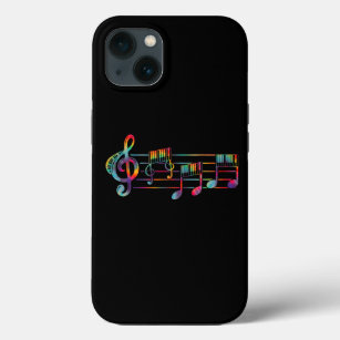 Treble Clef Keyboard Classical Music Notes Pianist iPhone 13 Case