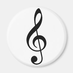 Treble Clef Magnet