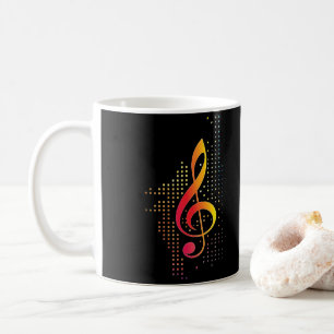 Treble Clef Music Coffee Mug
