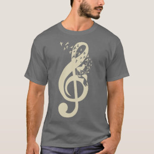 Treble Clef Music guitar Vintage T-Shirt