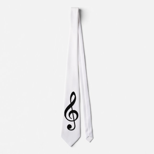 Treble Clef Tie (Front)