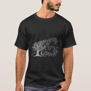 Treble Clef Tree Music T-Shirt
