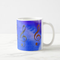 Treble Cleff Music-Lover Mugs