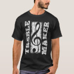 Treble Maker - Funny Distressed Treble Clef Graphi T-Shirt<br><div class="desc">Treble Maker - Funny Distressed Treble Clef Graphic</div>
