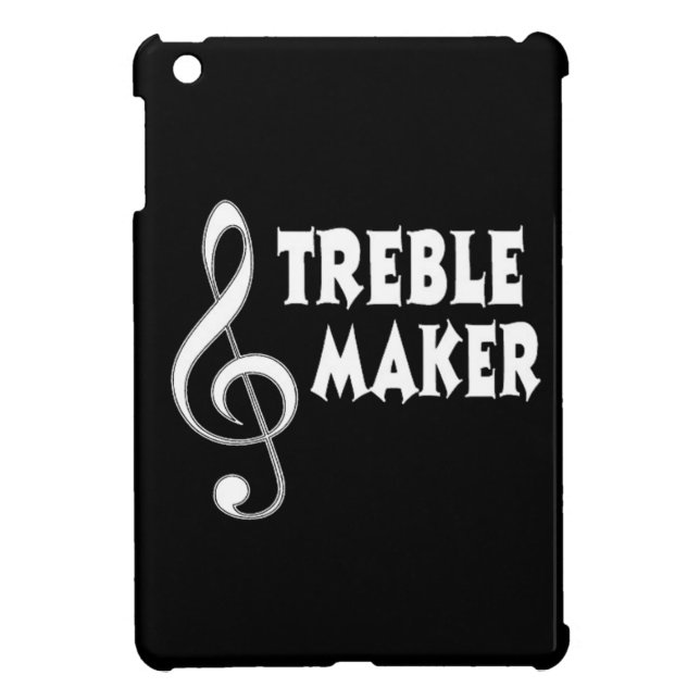 Treble Maker iPad Mini Case (Back)