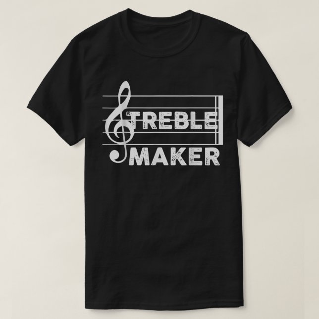 Treble Maker Music  T-Shirt (Design Front)