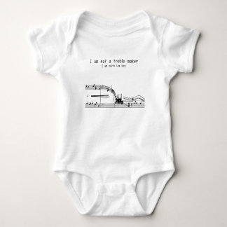 Treble makers baby bodysuit