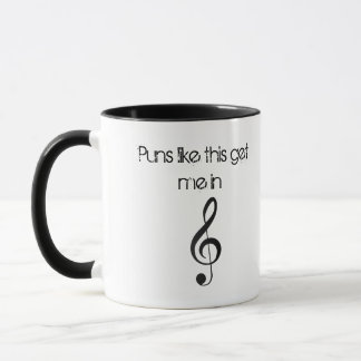 Treble pun mug
