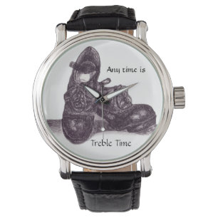 Treble Time Wristwatch
