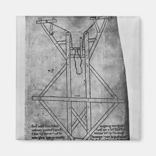 Trebuchet, machine to throw arrows magnet
