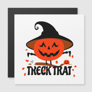 Treck Trat Pumpkin Smiling