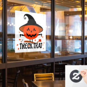 Treck Trat Pumpkin Smiling