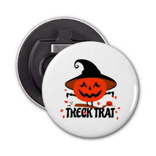 Treck Trat Pumpkin Smiling Bottle Opener