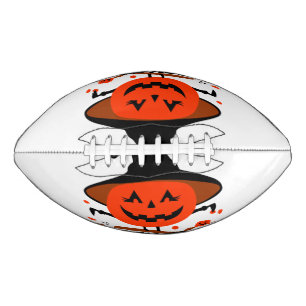 Treck Trat Pumpkin Smiling Football