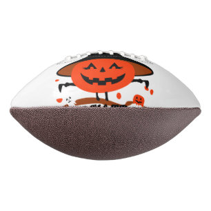 Treck Trat Pumpkin Smiling Football