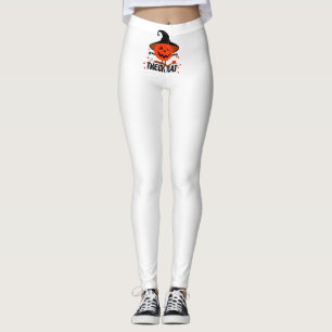 Treck Trat Pumpkin Smiling Leggings