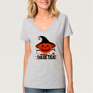 Treck Trat Pumpkin Smiling T-Shirt