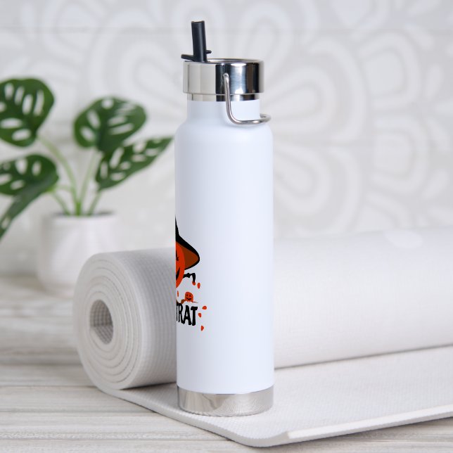 Treck Trat Pumpkin Smiling Water Bottle (Yoga)