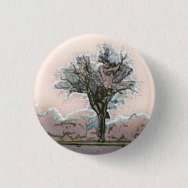 TREE 3 CM ROUND BADGE (Front)