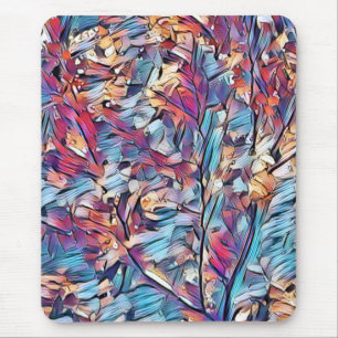 TREE ABSTRACT MOUSE PAD