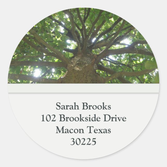 Tree Address Stickers (Front)