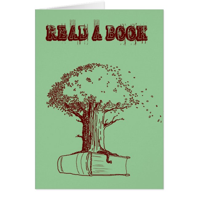 Tree and a book (Front)