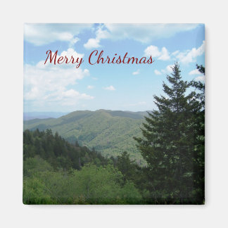 Tree and Mountains Magnet