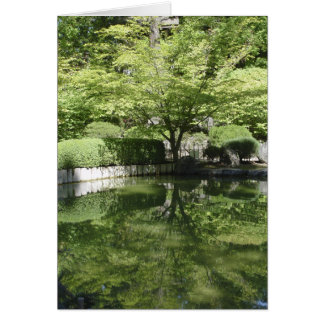 Tree and Pond Card