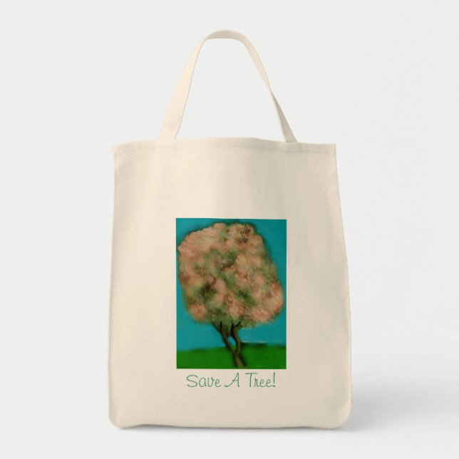 Tree Art Tote Bag (Front)