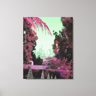 Tree Artistic Photography Retro Chic California Canvas Print