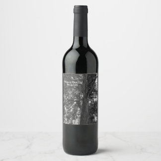 Tree at Yosemite Wine Label