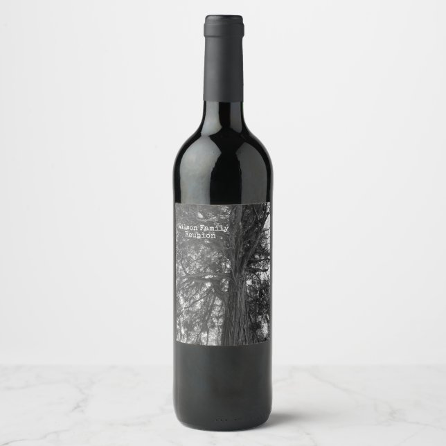 Tree at Yosemite Wine Label (Front)