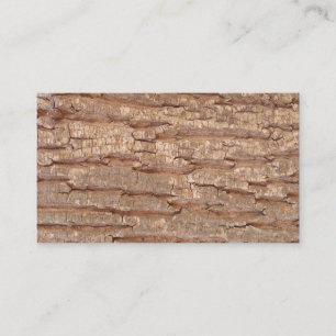 tree bark business card