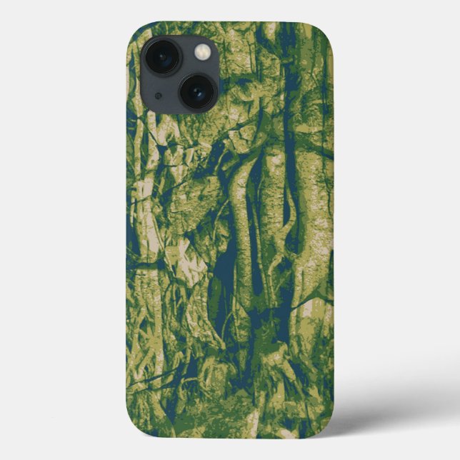 Tree bark camouflage pattern Case-Mate iPhone case (Back)