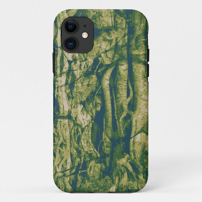 Tree bark camouflage pattern Case-Mate iPhone case (Back)