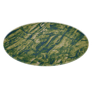 Tree bark camouflage pattern cutting board