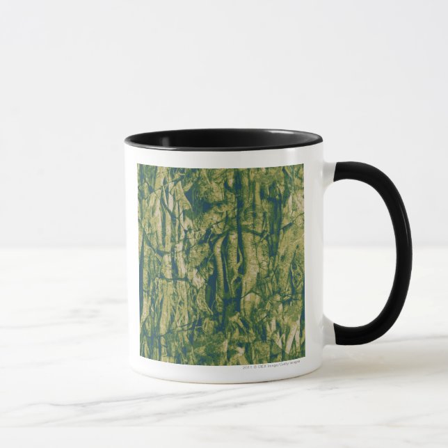 Tree bark camouflage pattern mug (Right)