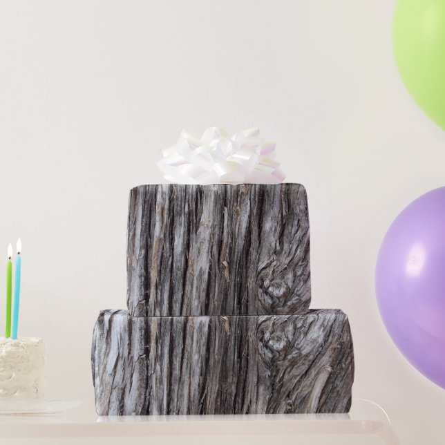 Tree Bark Design Wrapping Paper (Party Gifts)
