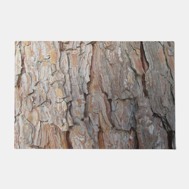 Tree Bark Fall Autumn Patterns Doormat (Front)