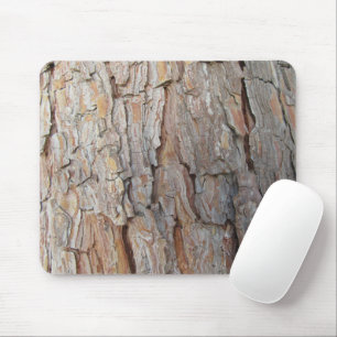Tree Bark Fall Autumn Patterns Mouse Pad
