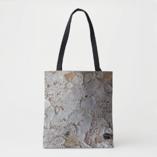 Tree Bark Grey Brown Rustic Wilderness Nature Tote Bag