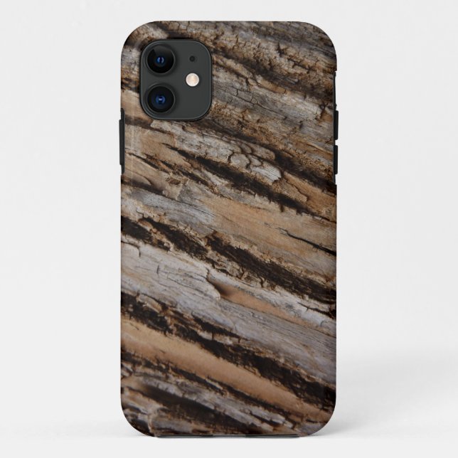 Tree Bark I Natural Abstract Textured Design Case-Mate iPhone Case (Back)