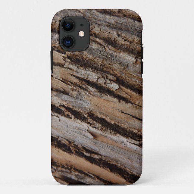 Tree Bark I Natural Abstract Textured Design Case-Mate iPhone Case (Back)