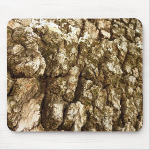 Tree Bark II Natural Textured Design Mouse Pad