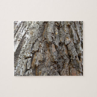 Tree Bark IV Abstract Nature Jigsaw Puzzle